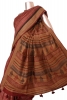 Pure Floral Zari Tussar Silk Saree